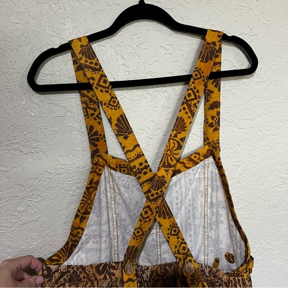*NEW* Free People Palm Bay Printed Shortalls - Picture 11 of 14